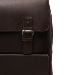 Leather Backpack Brown Malta