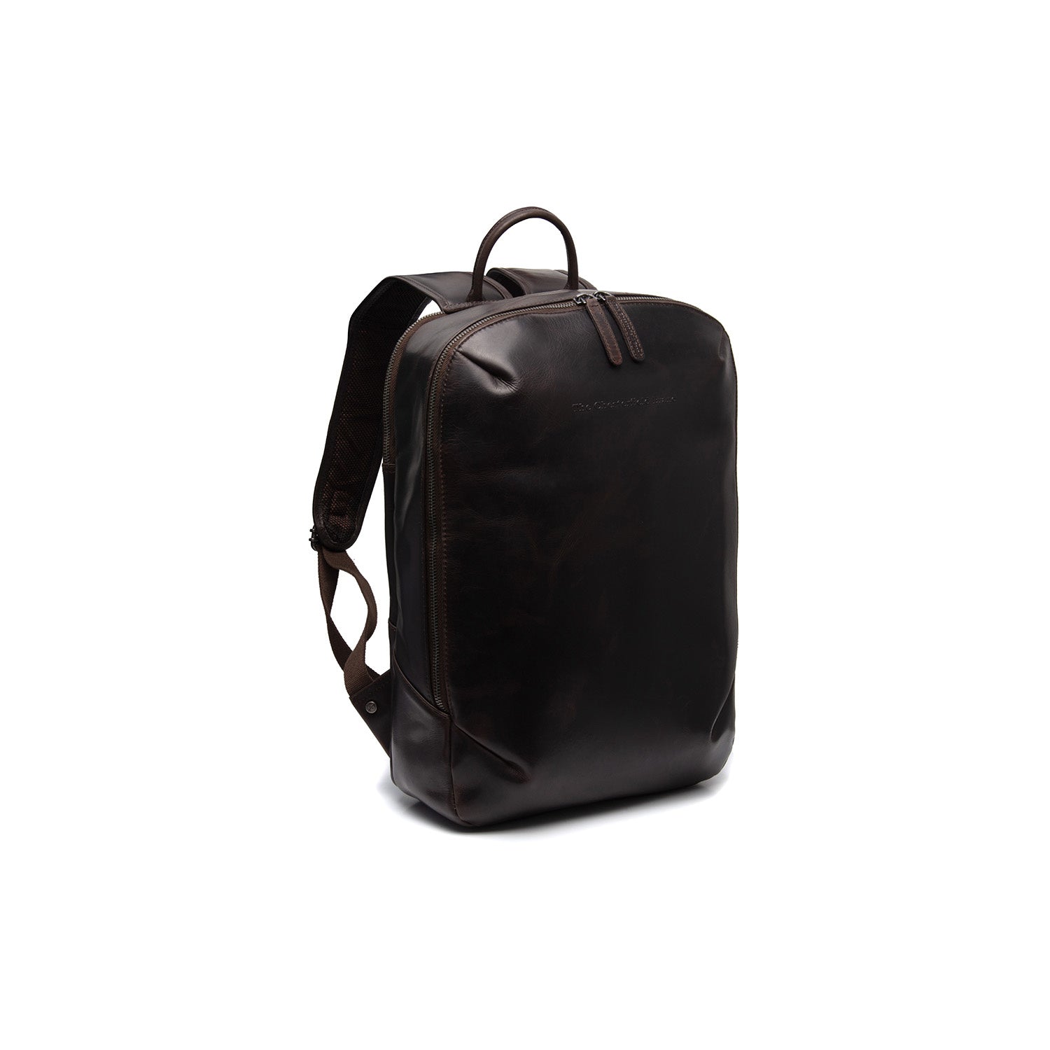 Black leather rucksack bag on sale