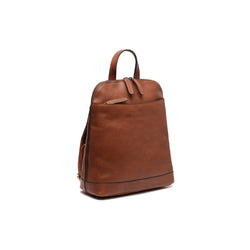 Leather Backpack Cognac Bolzano