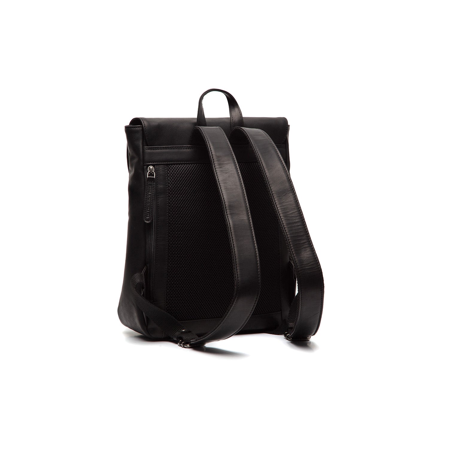 Leather Backpack Black Vermont