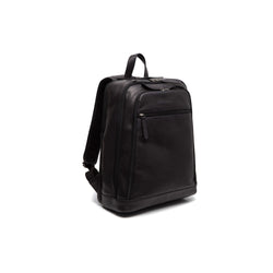 Leather Backpack Black Detroit