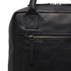 Leather Backpack Black Lincoln