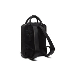 Leather Backpack Black Lincoln