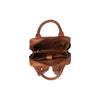 Leather Backpack Cognac Lincoln