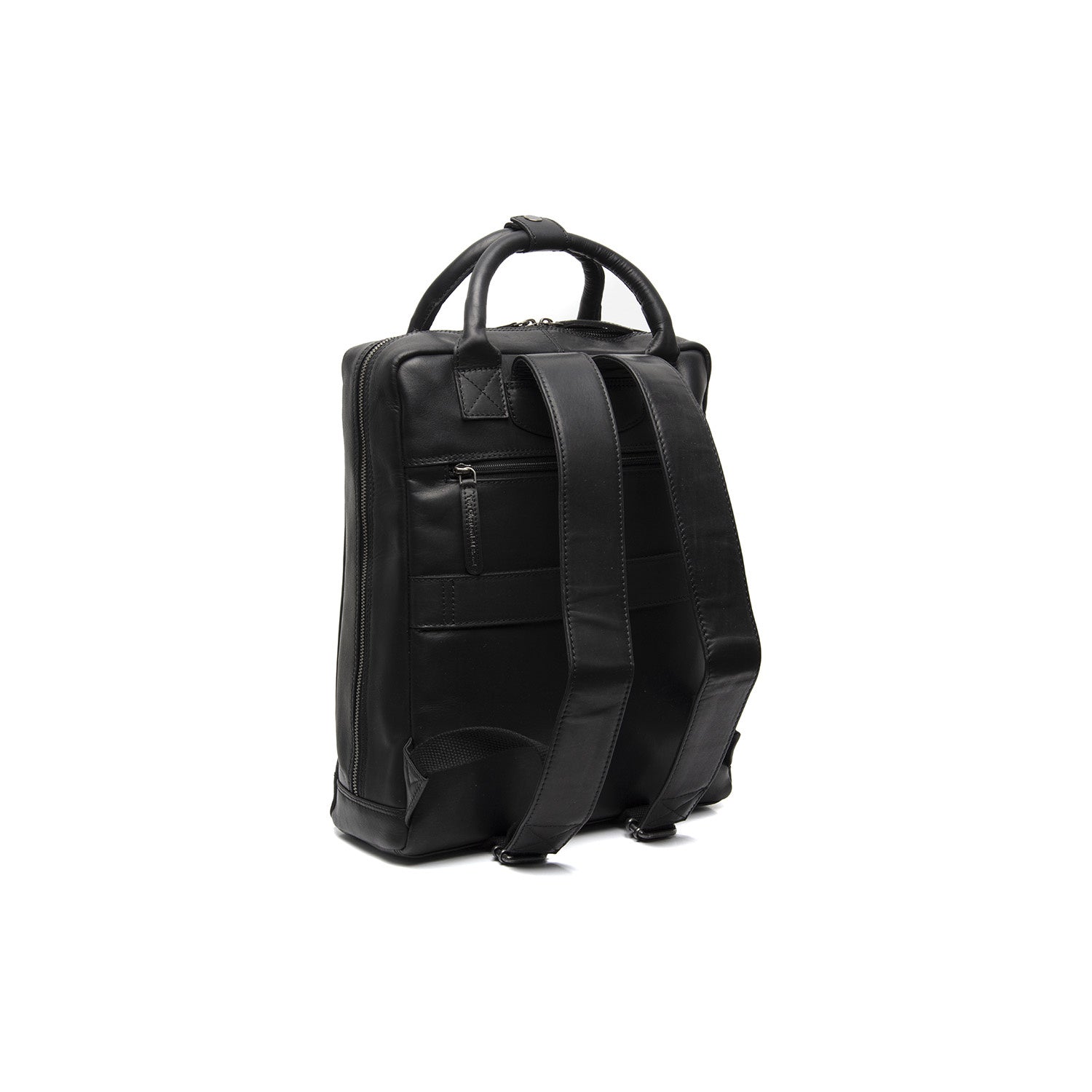 Leather Backpack Black Georgia