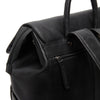 Leather Backpack Black Imola