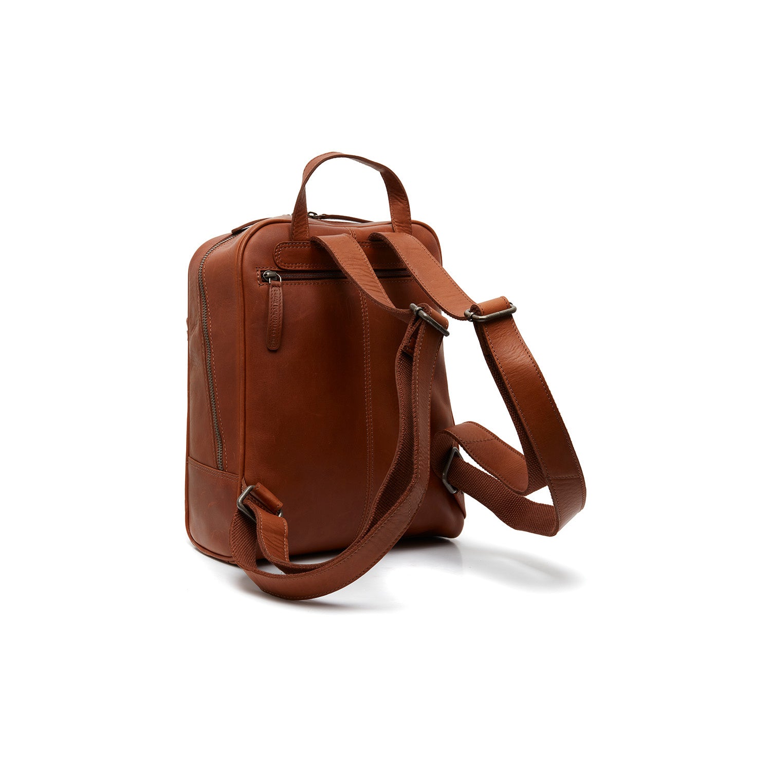 Leather Backpack Cognac Calabria