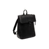 Leather Backpack Black Savona