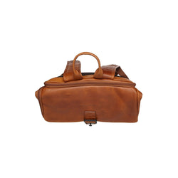 Leather Backpack Cognac Savona