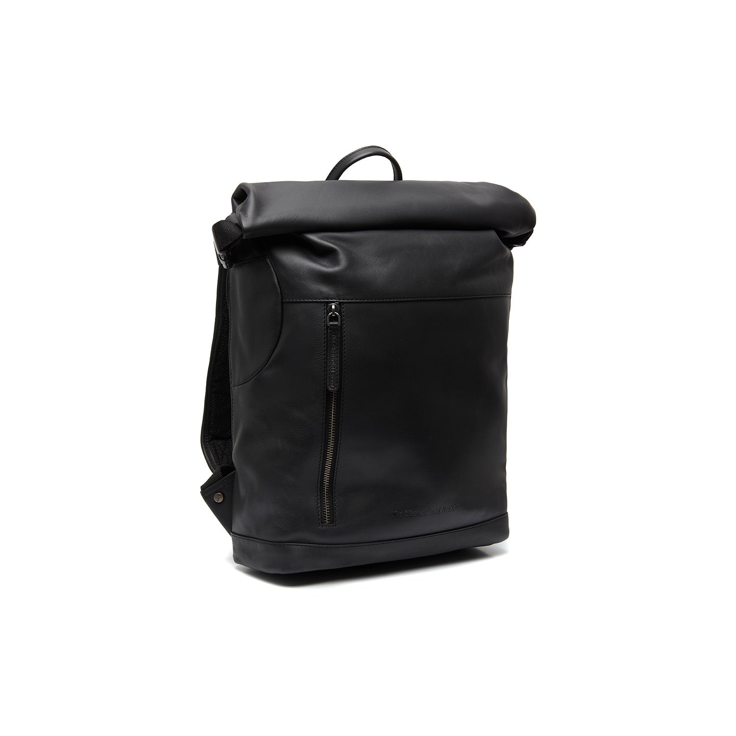 Leder Rucksack Schwarz Mazara