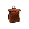 Leather Backpack Cognac Mazara