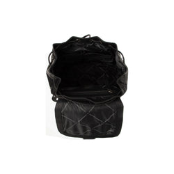 Leather Backpack Black Acadia