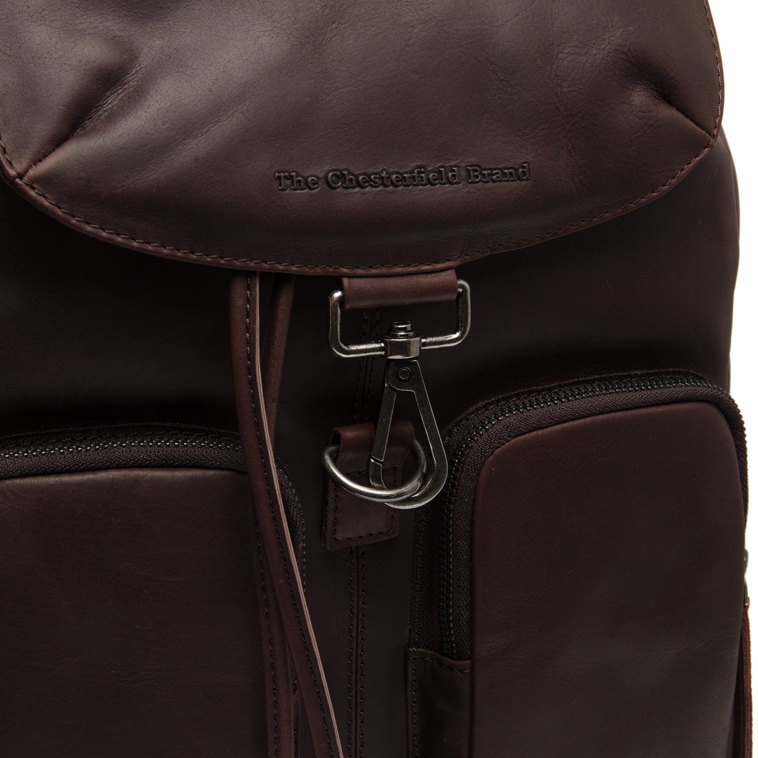 Leather Backpack Brown Acadia