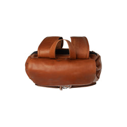 Leather Backpack Cognac Acadia