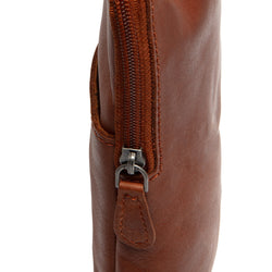 leren crossbody tas cognac cambridge