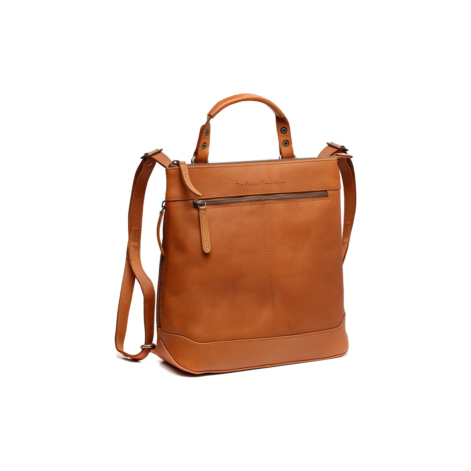 Leather Backpack Cognac Harare