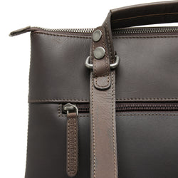 Leather Backpack Brown Omaha