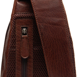 leren crossbody tas bruin bari