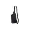 Leather Slingbag Black Salla