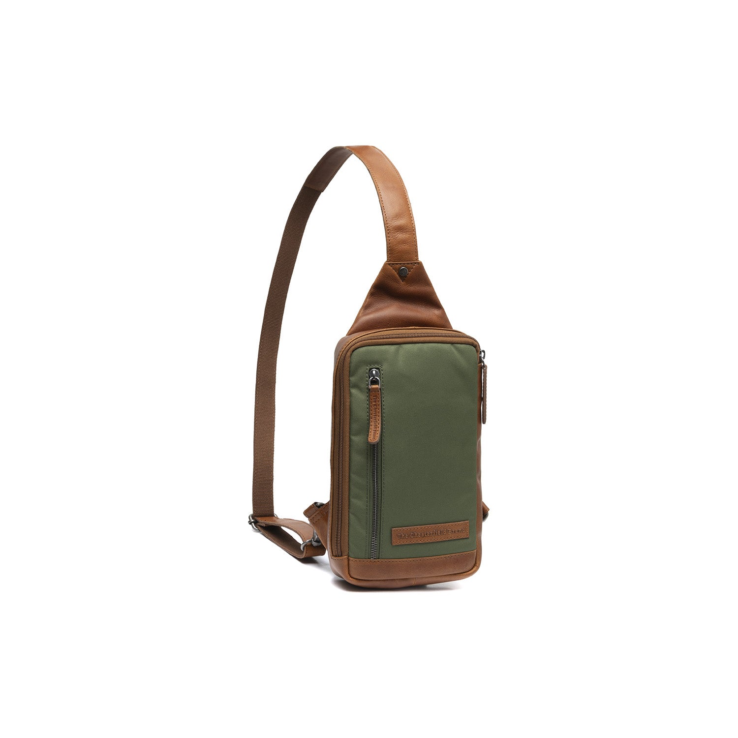 Leather Slingbag Olive Green Salla