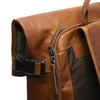 Leather Backpack Olive Green Bornholm