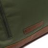 Leather Backpack Olive Green Bornholm