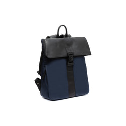 Leather Backpack Navy Trondheim