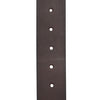 Leather Belt Aayden Medium Brown