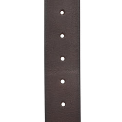 Leather Belt Aayden Medium Brown