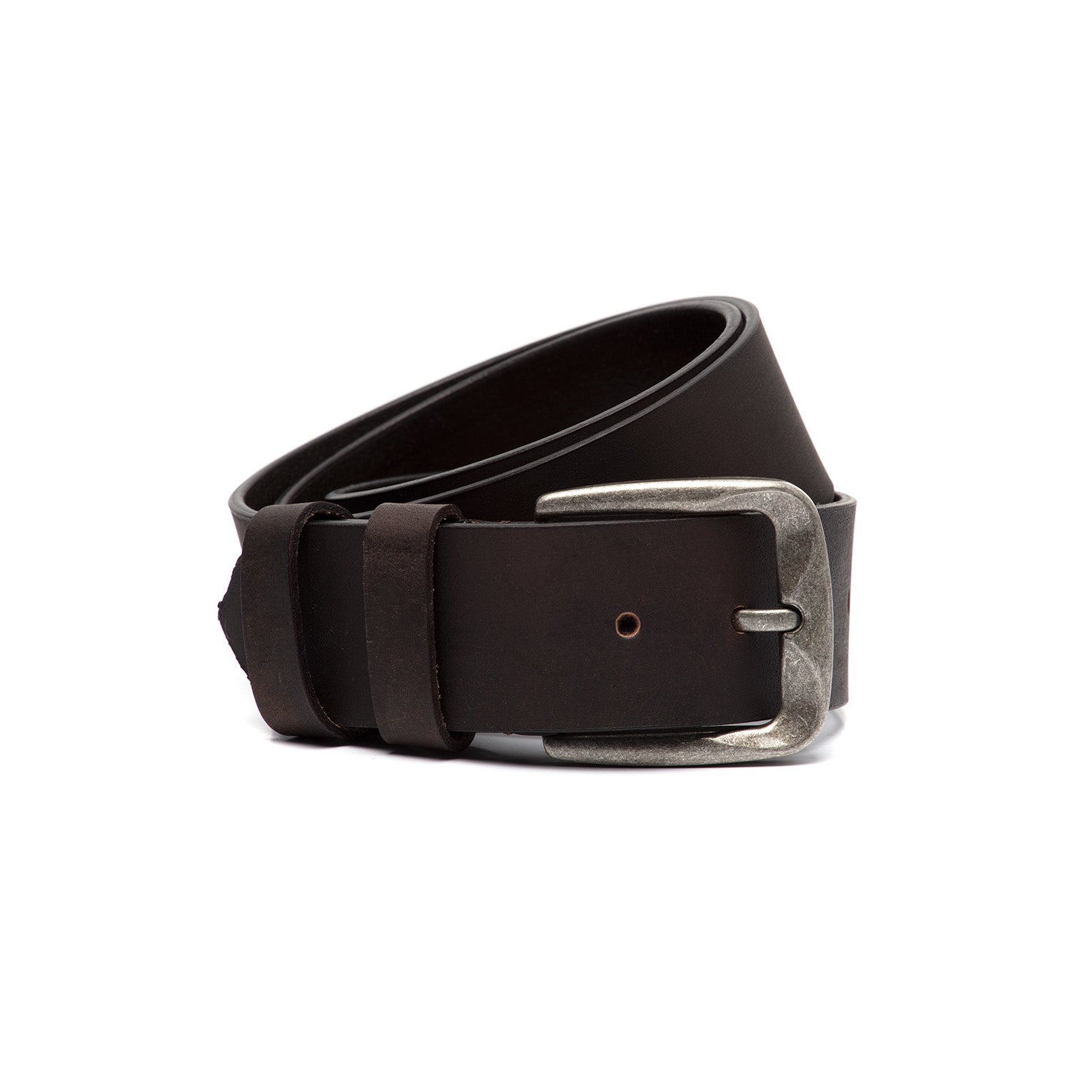 Leather Belt Brown Fuji