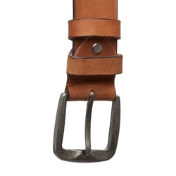 Leather Belt Cognac Fuji