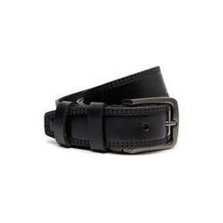 Leather Belt Black Manovo