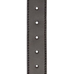 Leather Belt Black Tanaro