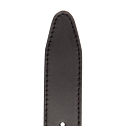 Leather Belt Black Tanaro