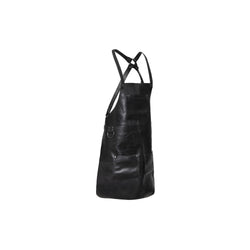 Leather Apron Black Asado