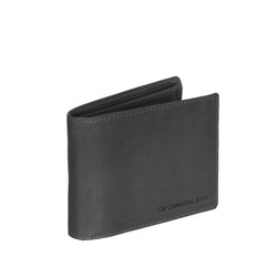 Leather Wallet Black Marion