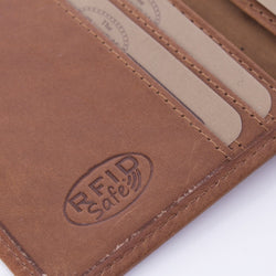 Leather Wallet Cognac Hereford