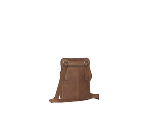 Leather Shoulder Bag Cognac Lou