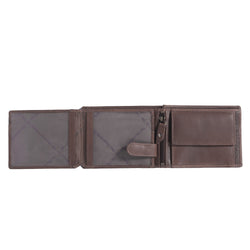 Leather Wallet Brown Marion