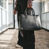 Leather Schoulder bag Black Garda