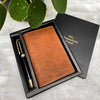 Giftset Leather Writing Case and Pen (Passport holder)