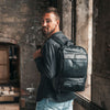 Leather Backpack Black Rich