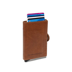 Leather Wallet Cognac Francis