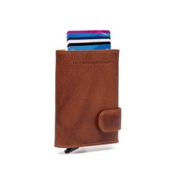 Leather Wallet Cognac Portland