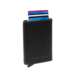 Leather Wallet Black Palma