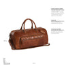 Leather Weekender Cognac Mainz