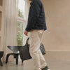 Leather Weekender Light Grey Tornio