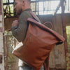 Leather Backpack Cognac Liverpool