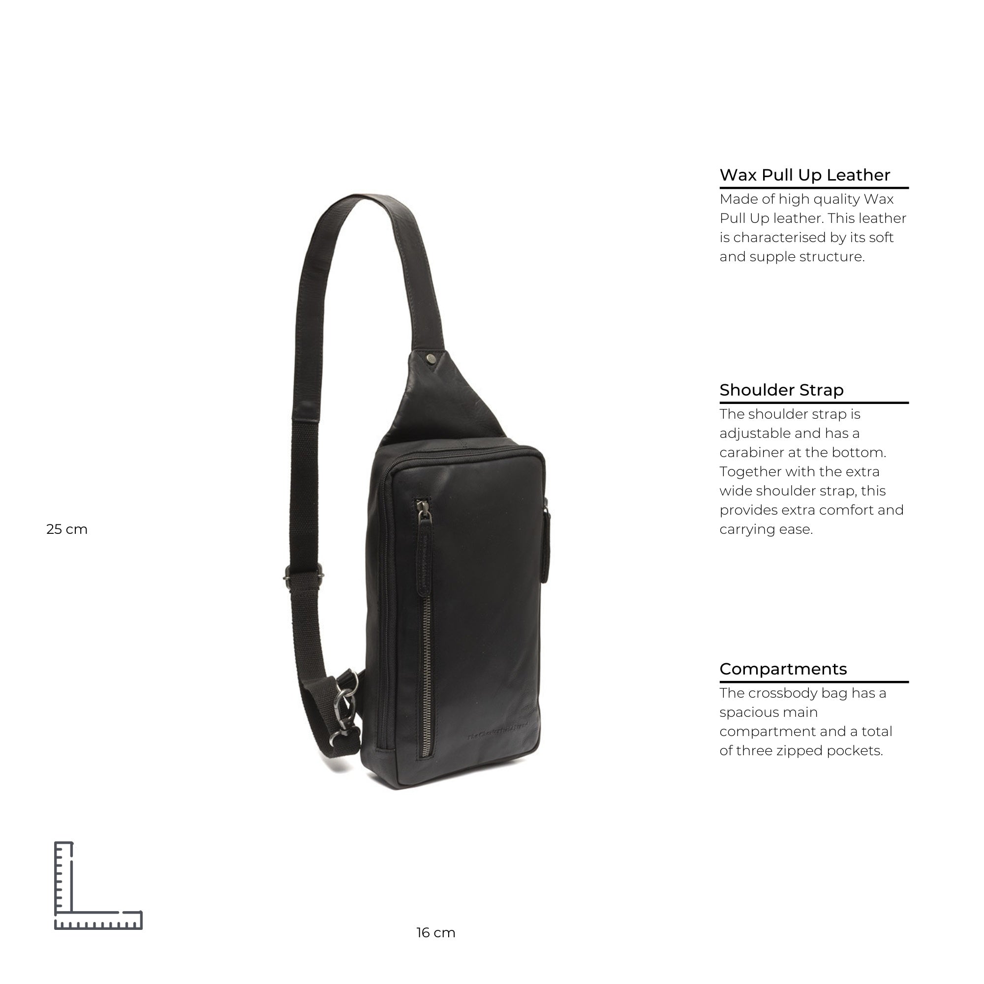 Black crossbody shoulder bag online